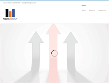 Tablet Screenshot of mediaxgroup.com